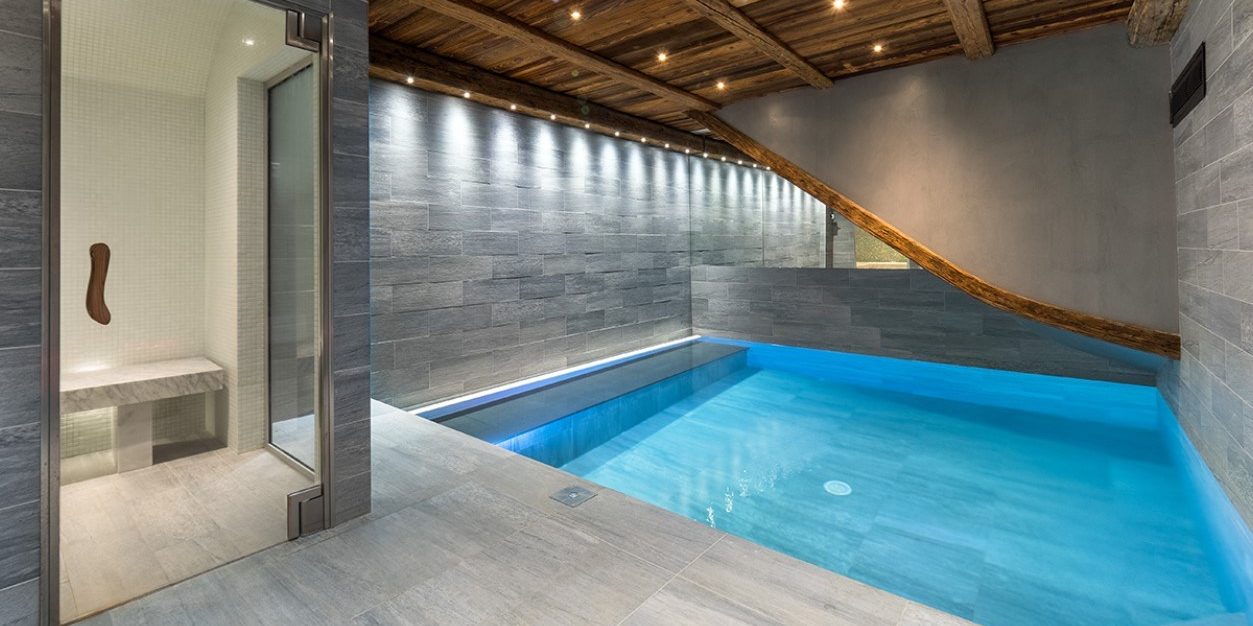Chalet Farmhouse Val d'Isere Tignes-Val d'Isere Frankrijk wintersport skivakantie luxe zwembad hamam ontspannen relaxen