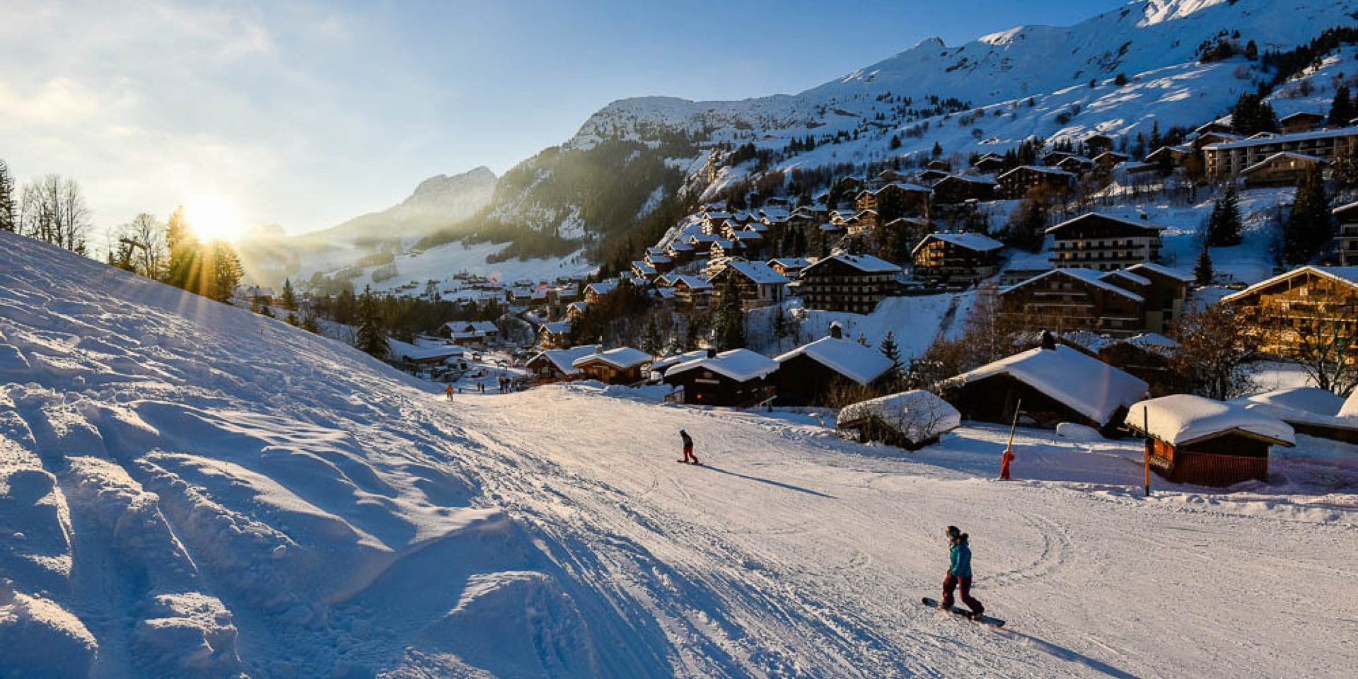 Le Grand Bornand Aravis Frankrijk 