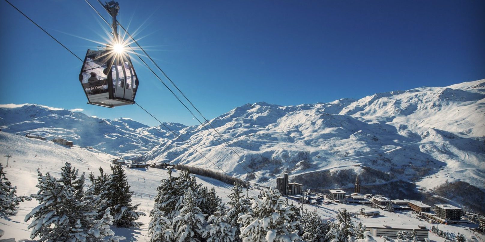 Les Menuires Les 3 Vallees Frankrijk wintersport skivakantie luxe