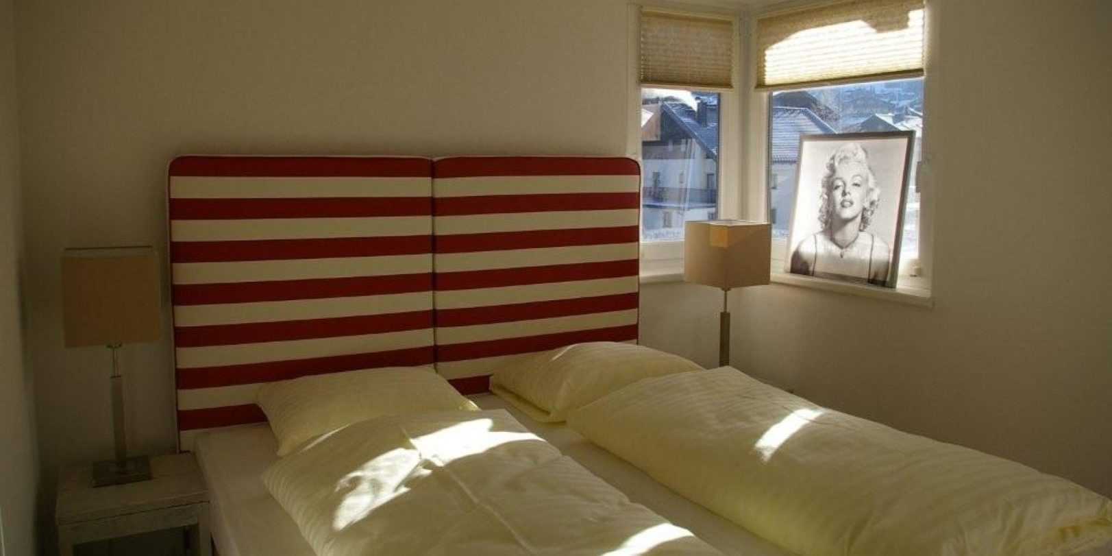Penthouse Avenida Style Kaprun Zell am See-Kaprun Oostenrijk wintersport skivakantie luxe slaapkamer aparte bedden ramen penthouse Style 8