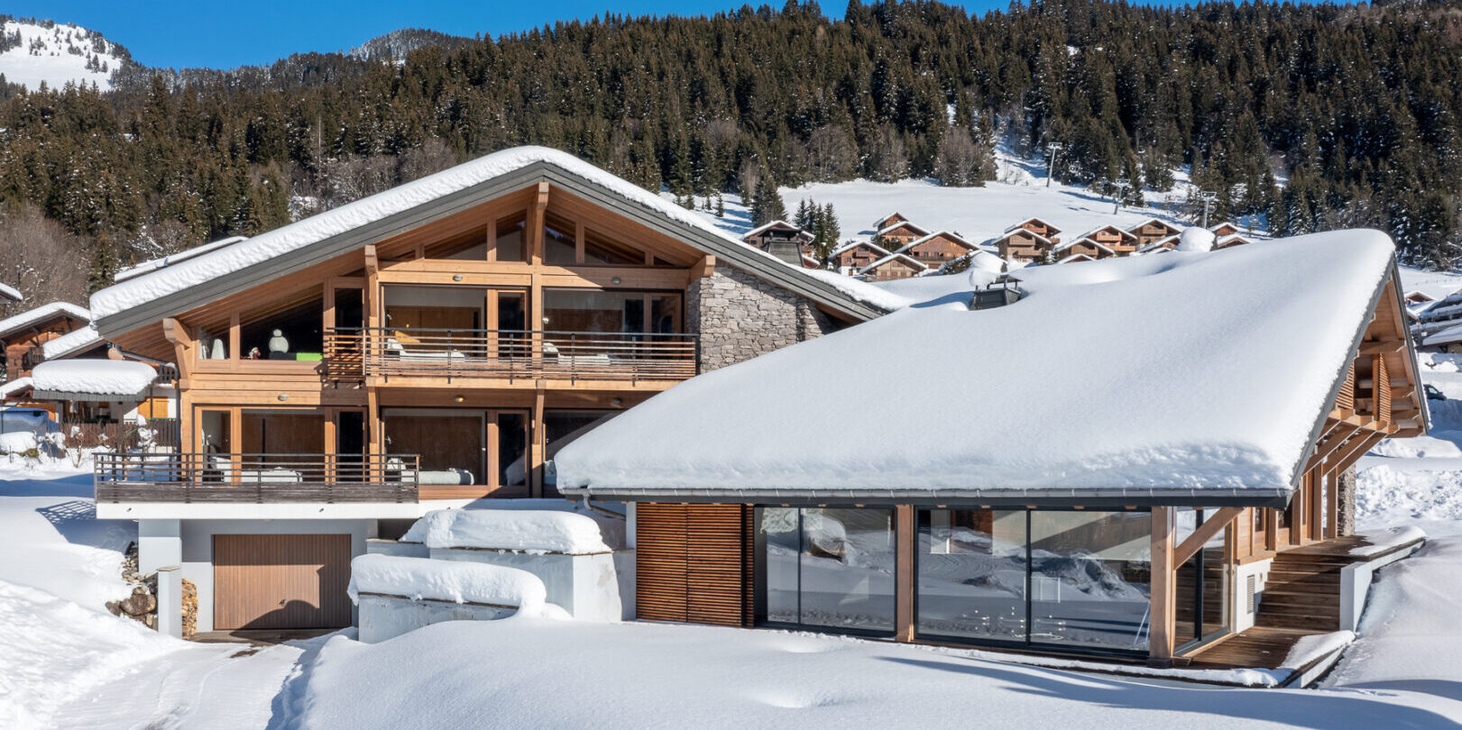 Maison Blanc et Verte Chatel Les Portes du Soleil Frankrijk
