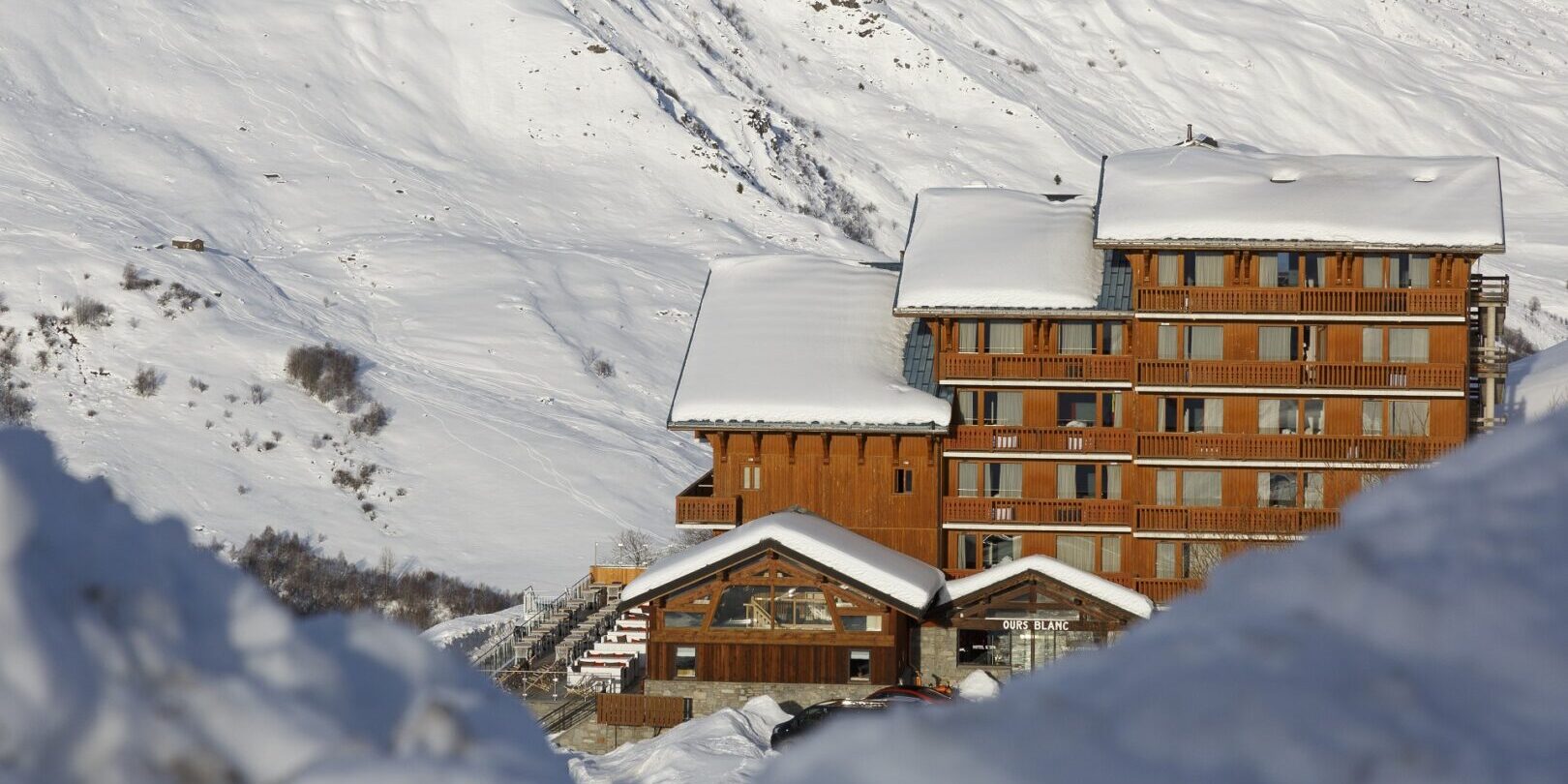 Hotel Ours Blanc Les Menuires Le 3 Vallees Frankrijk
